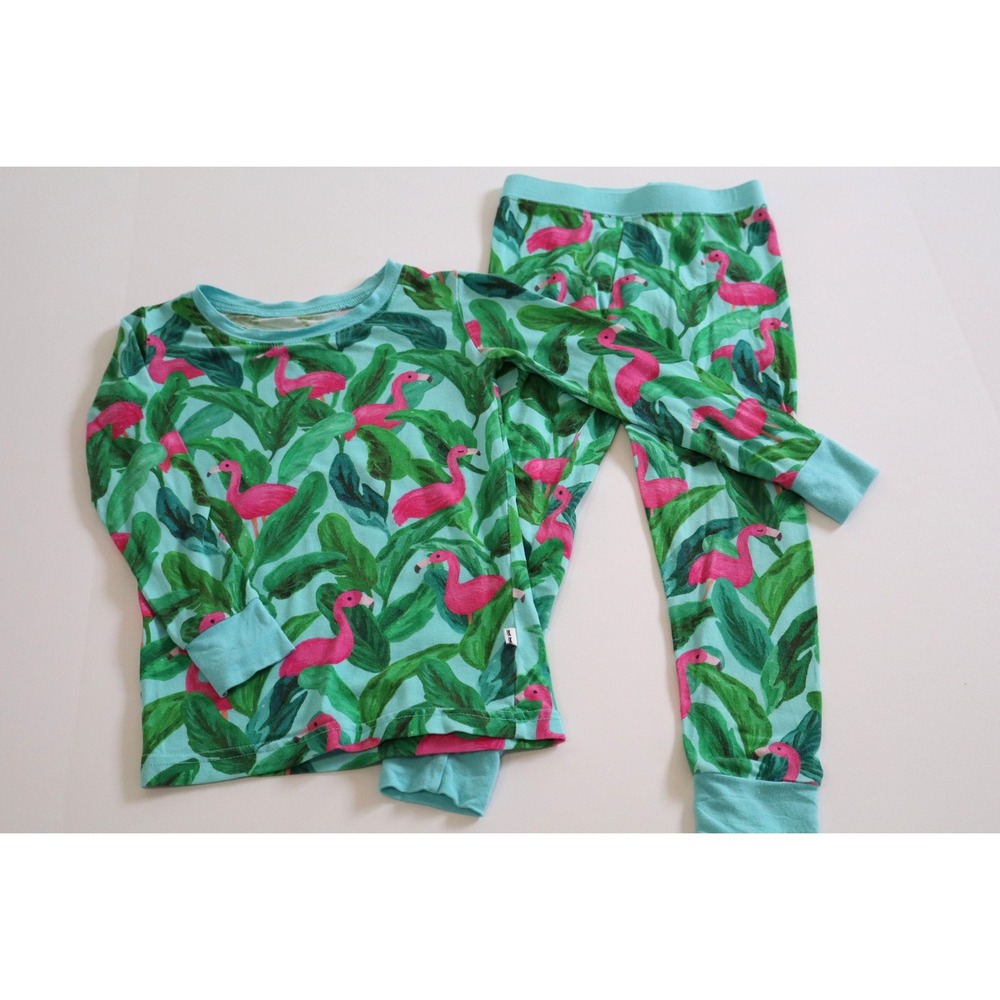 Little Sleepies Flamingo Two-Piece Pajama Set 2T